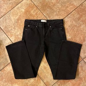 GAP Black perfect boot cut jeans